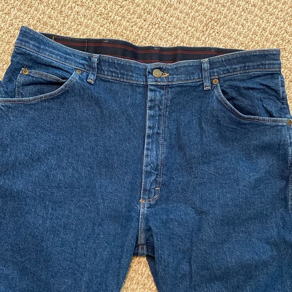 Men’s Wrangler Stretch Waist Jeans 38x30 - Picture 3 of 6